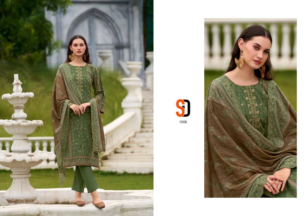 Sharaddha Bin Saeed Vol 15 catalog wholesale market for pakistani suits in hyderabad