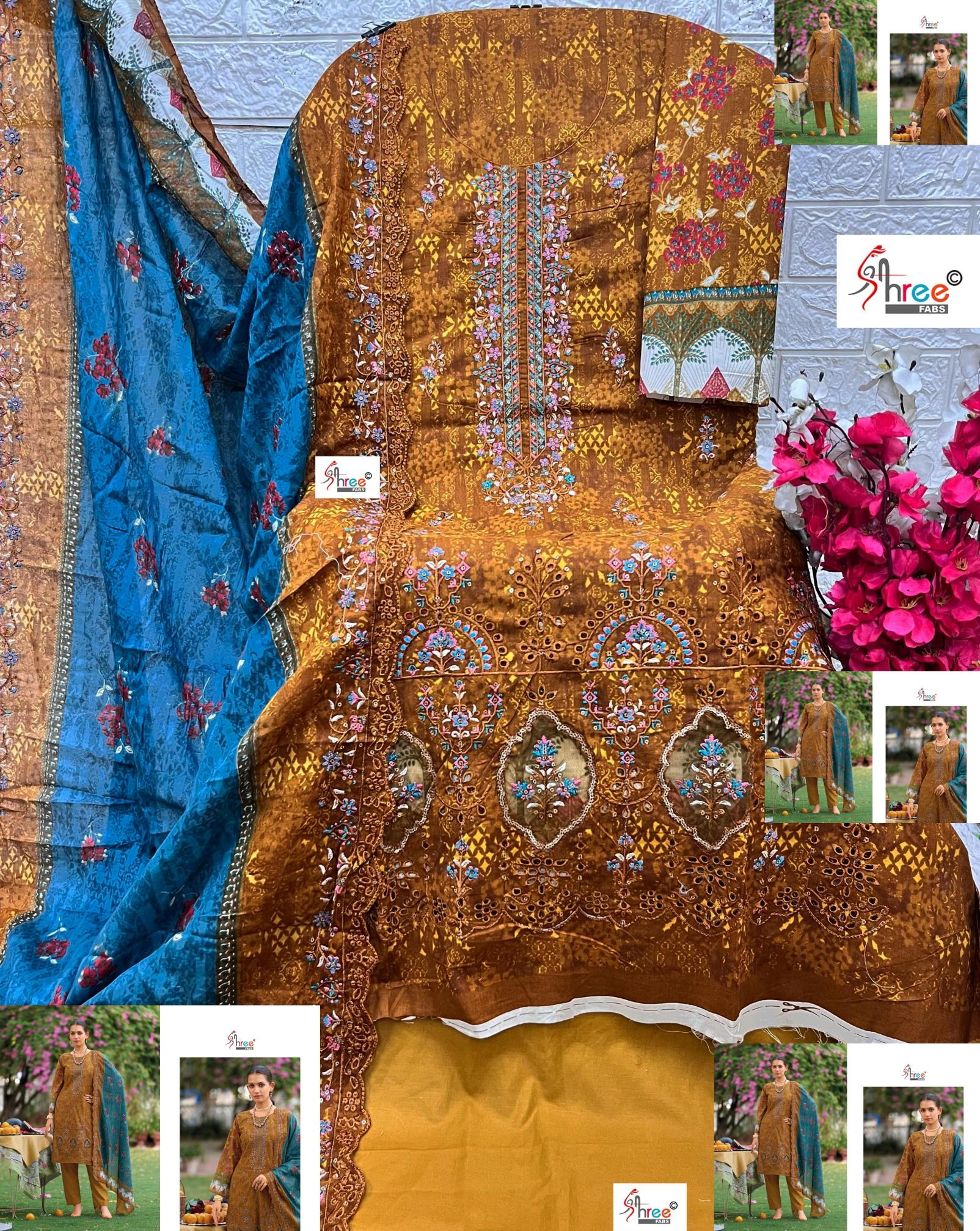 Shree Fabs Bin Saeed Lawn Collection Vol 21 readymade catalog pakistani wholesale suits in allahabad