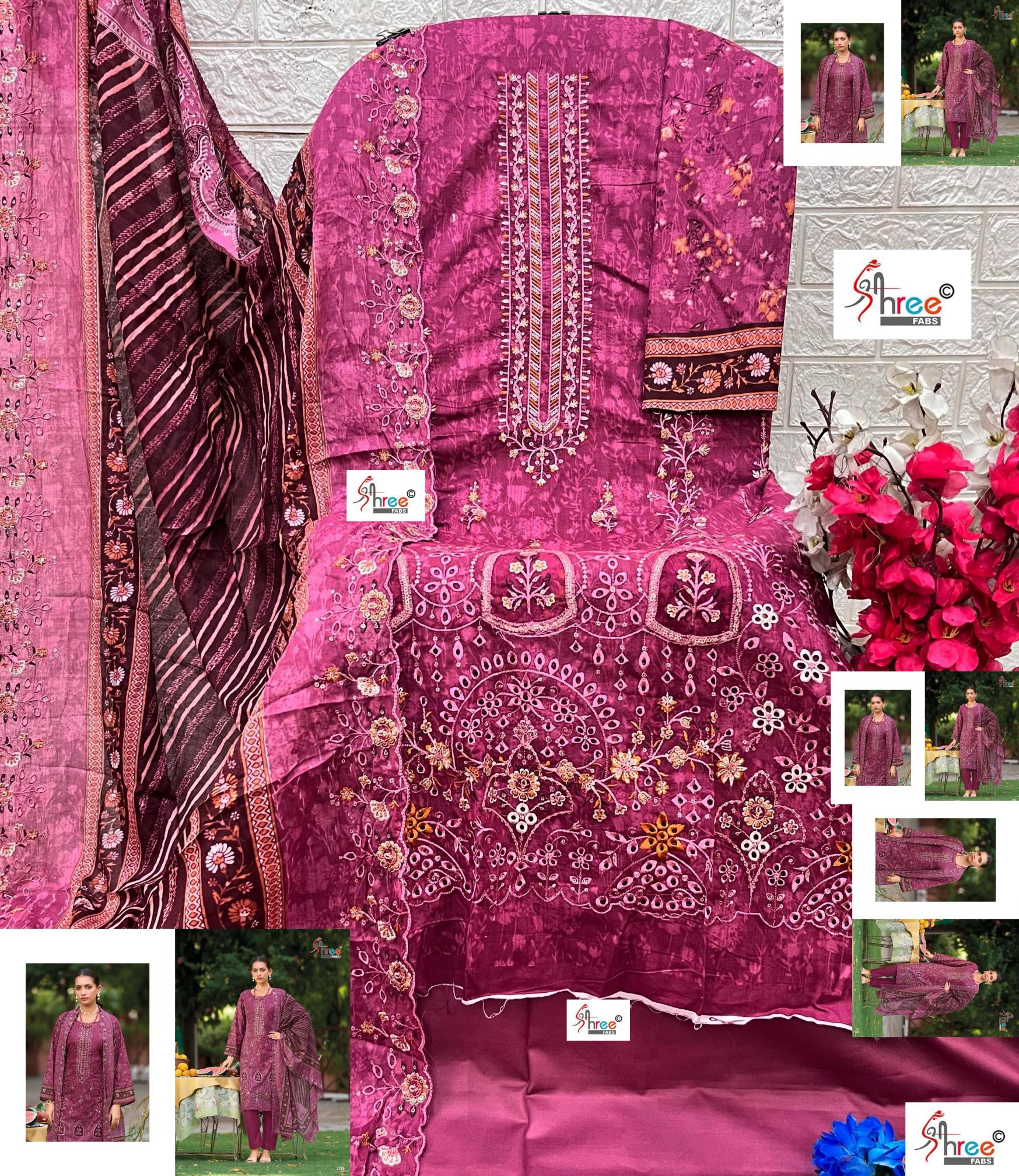 Shree Fabs Bin Saeed Lawn Collection Vol 21 readymade catalog pakistani wholesale suits in allahabad