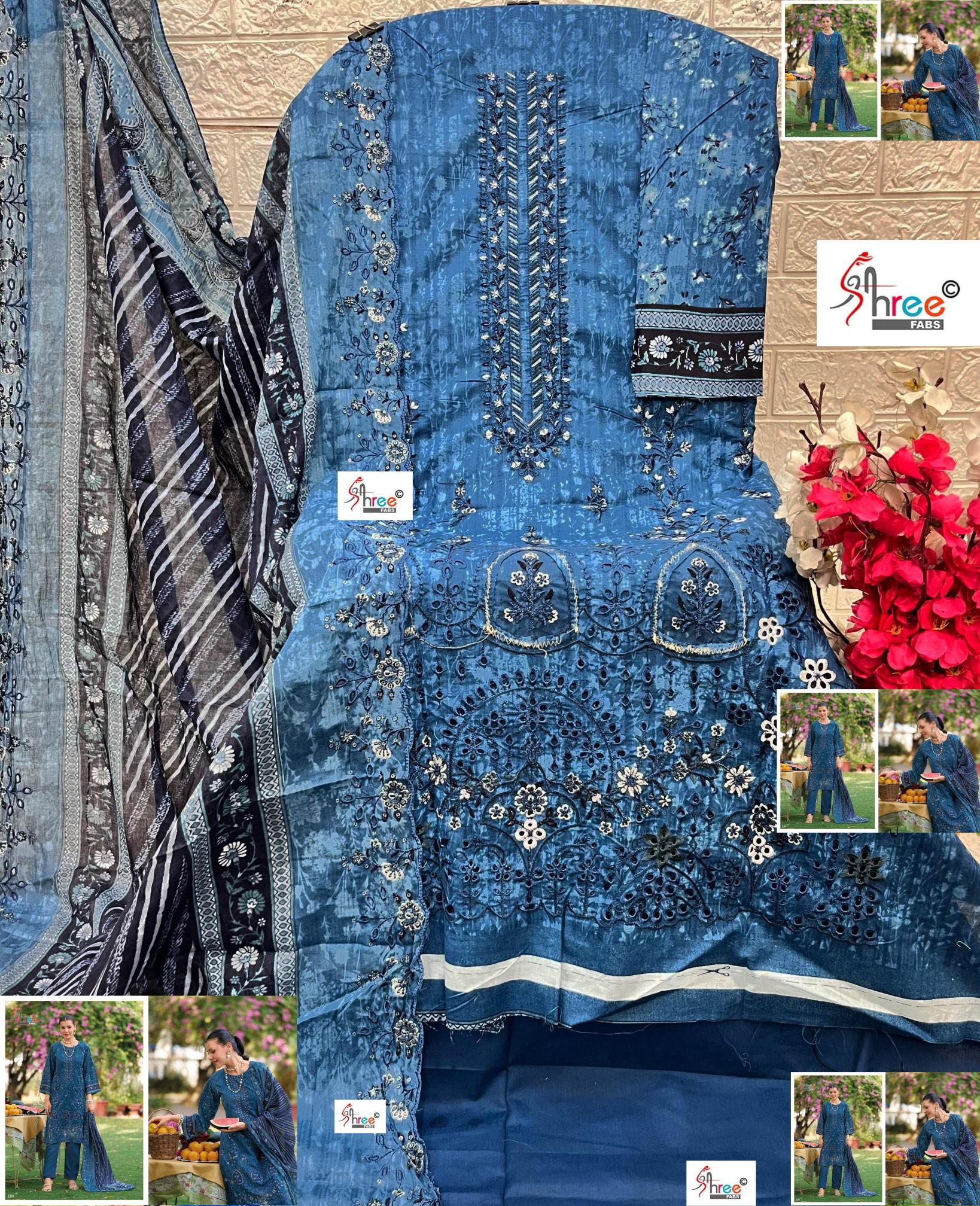 Shree Fabs Bin Saeed Lawn Collection Vol 21 readymade catalog pakistani wholesale suits in allahabad