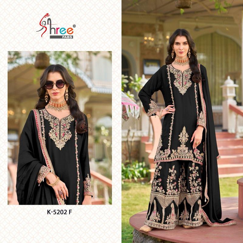 Shree Fabs K 5202 DEFG catalog pakistani suits wholesalers in surat