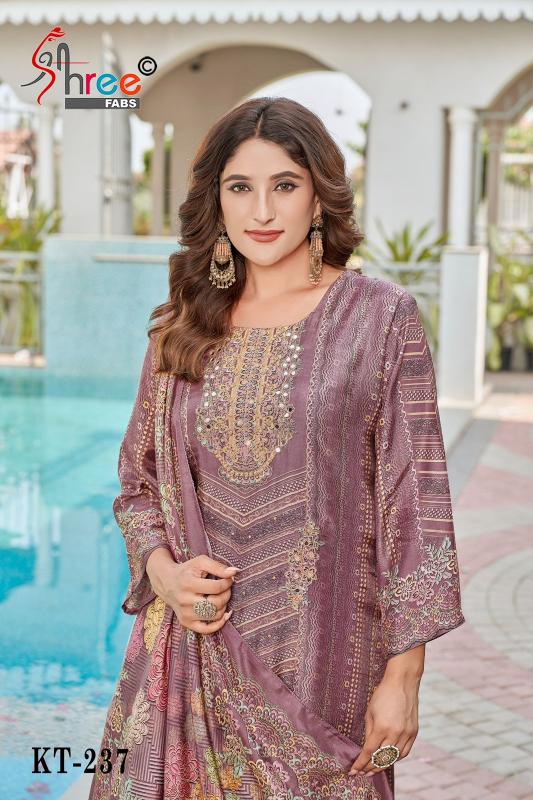 Shree Fabs KT 237 catalog pakistani branded designer suits 2025
