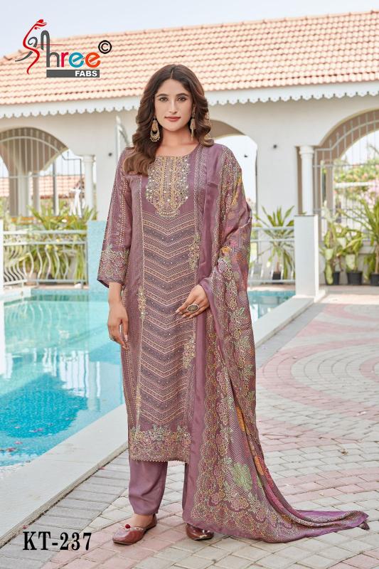 Shree Fabs KT 237 catalog pakistani branded designer suits 2025