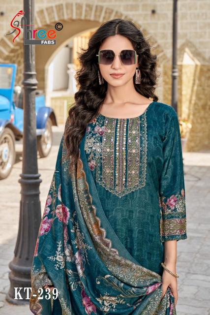 Shree Fabs KT 239 catalog pakistani brand salwar suit wholesaler