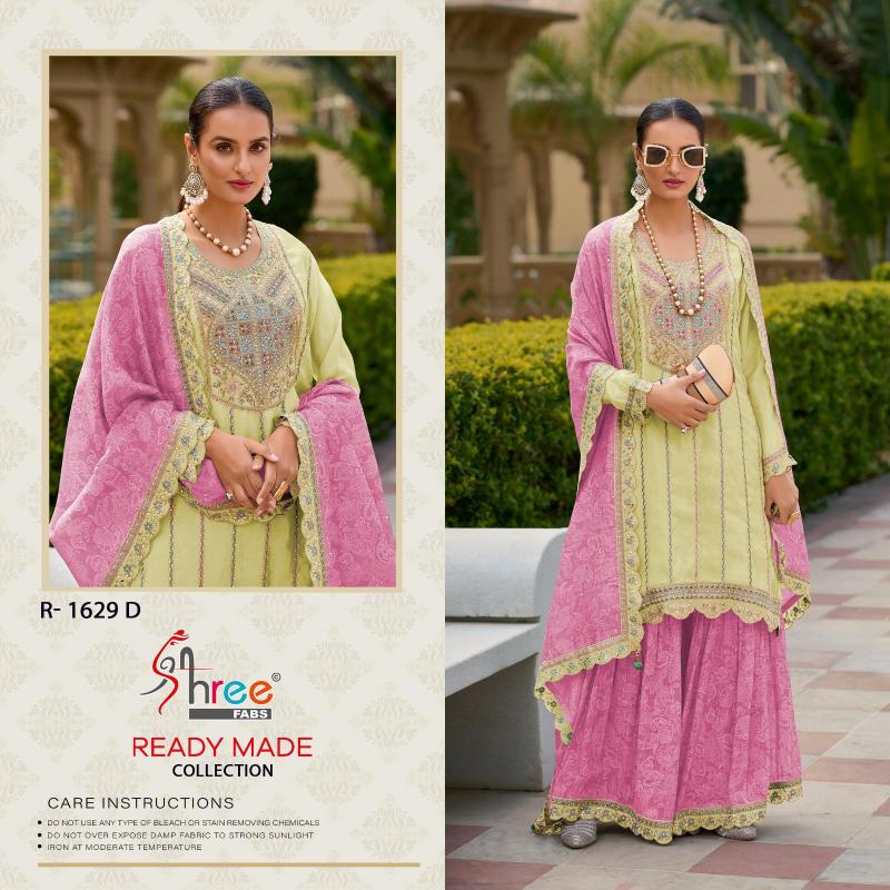 Shree Fabs R 1629 catalog pakistani wholesale suits delhi