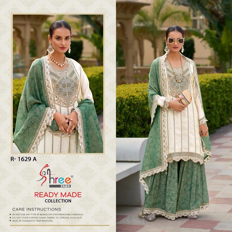 Shree Fabs R 1629 catalog pakistani wholesale suits delhi