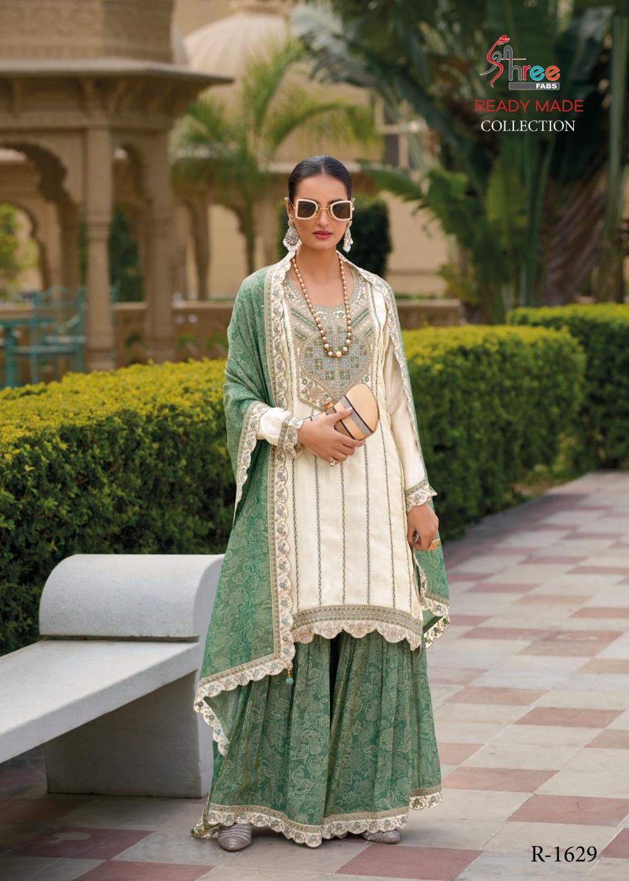 Shree Fabs R 1629 catalog pakistani wholesale suits delhi