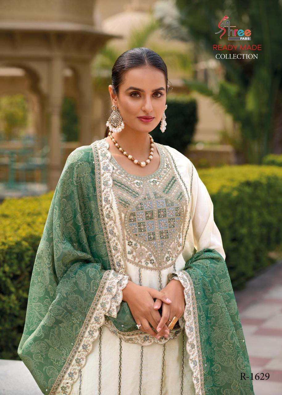 Shree Fabs R 1629 catalog pakistani wholesale suits delhi