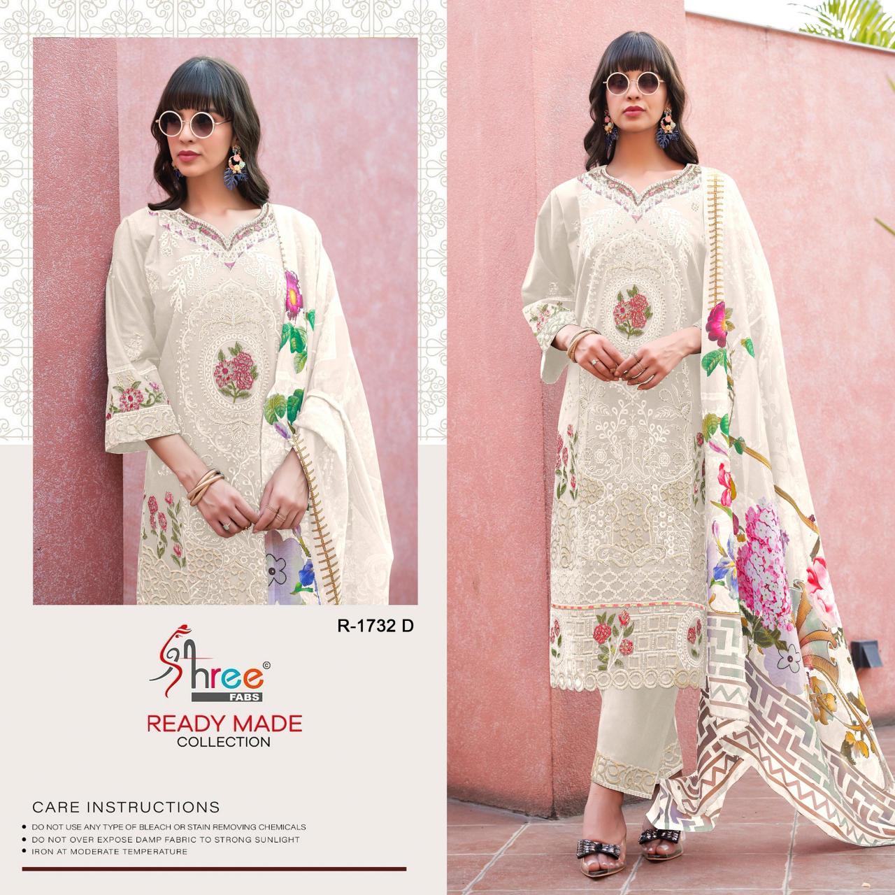 Shree Fabs R 1732 catalog golden salwar suit pakistani 