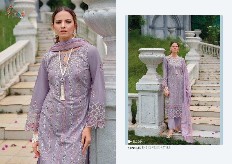 Shree Fabs Tasrif Premium Lawn Collection Vol 3 catalog Chiffon Dupatta pakistani suits online shopping usa