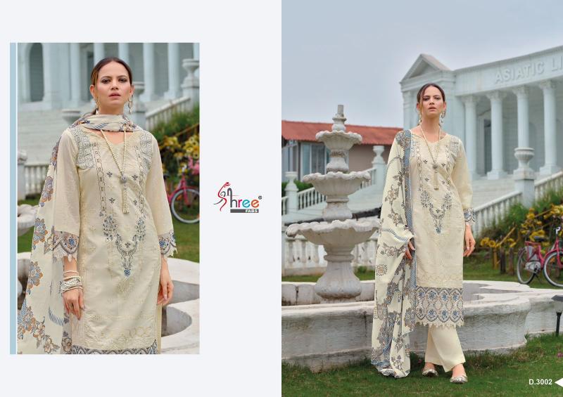 Shree Fabs Tasrif Premium Lawn Collection Vol 3 catalog Chiffon Dupatta pakistani suits online shopping usa