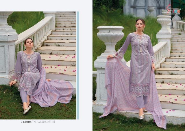 Shree Fabs Tasrif Premium Lawn Collection Vol 3 catalog Chiffon Dupatta pakistani suits online shopping usa