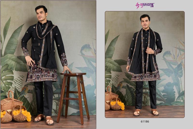 Shubhvastra Rajwada Attire vol 3 catalog indian wedding men kurtis