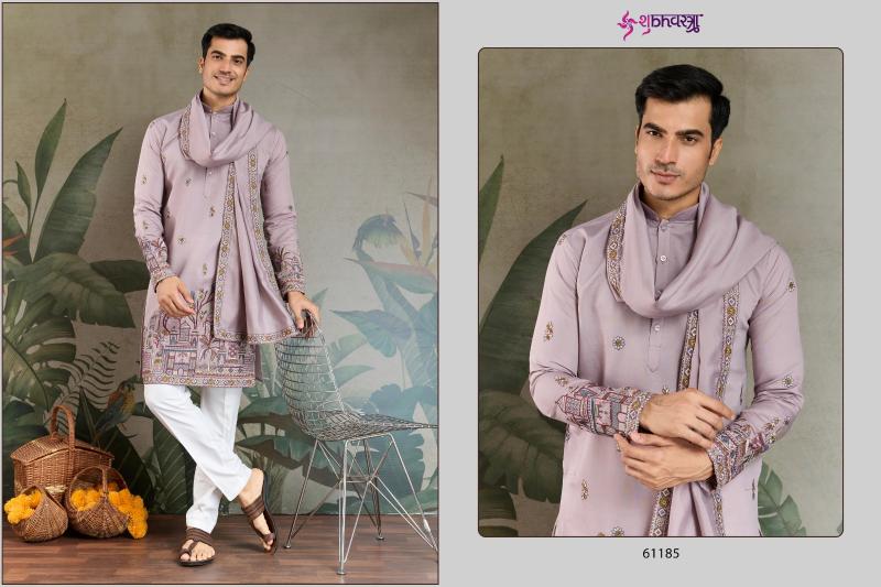 Shubhvastra Rajwada Attire vol 3 catalog indian wedding men kurtis