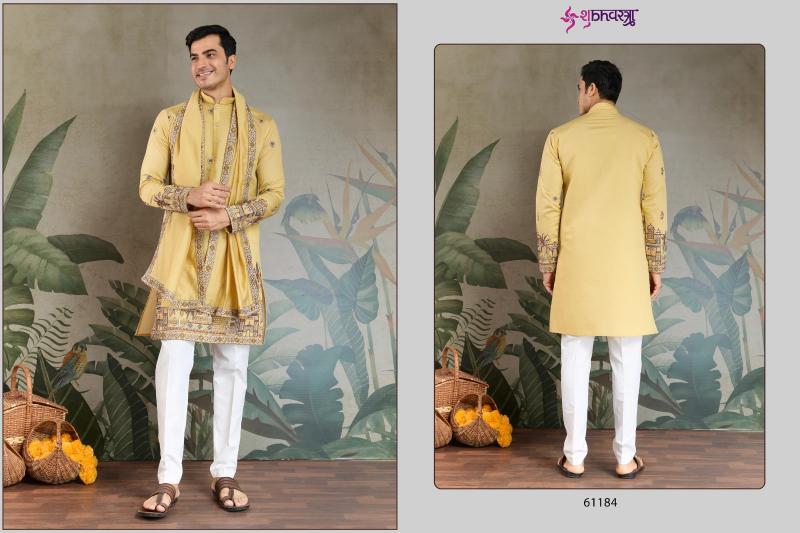 Shubhvastra Rajwada Attire vol 3 catalog indian wedding men kurtis