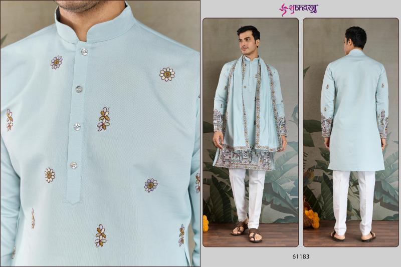 Shubhvastra Rajwada Attire vol 3 catalog indian wedding men kurtis