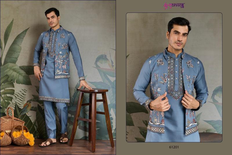 Shubhvastra Rajwada Attire vol 4 catalog indian new mens kurti design