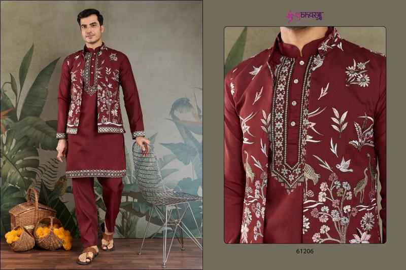Shubhvastra Rajwada Attire vol 4 catalog indian new mens kurti design