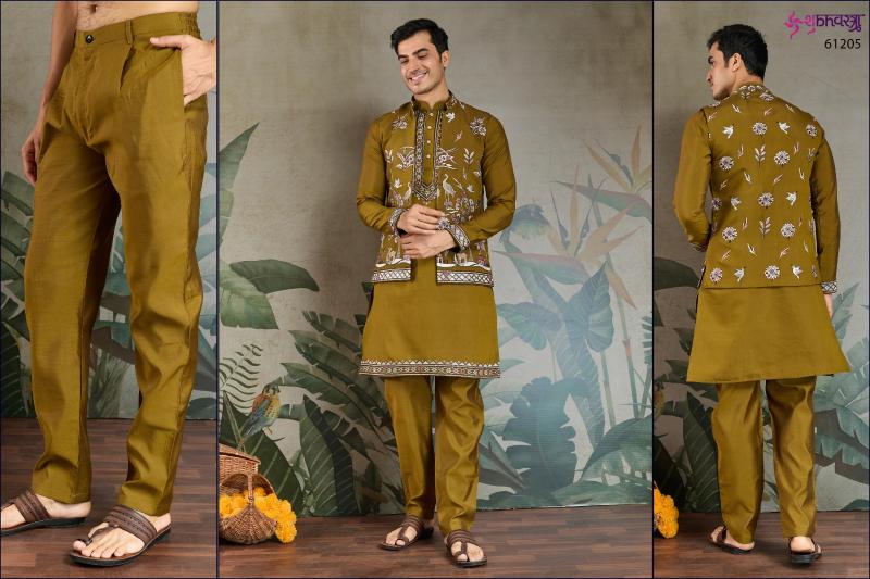 Shubhvastra Rajwada Attire vol 4 catalog indian new mens kurti design