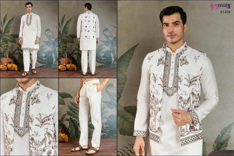 Shubhvastra Rajwada Attire vol 4 catalog indian new mens kurti design