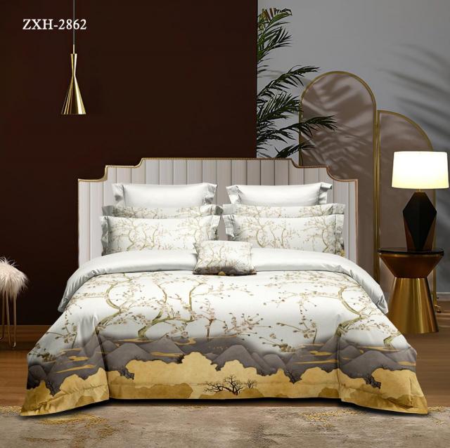 Siara 108X108(9ftX9ft) King size premium bedsheets