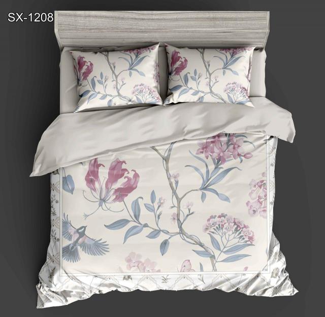 Siara 108X108(9ftX9ft) King size premium bedsheets