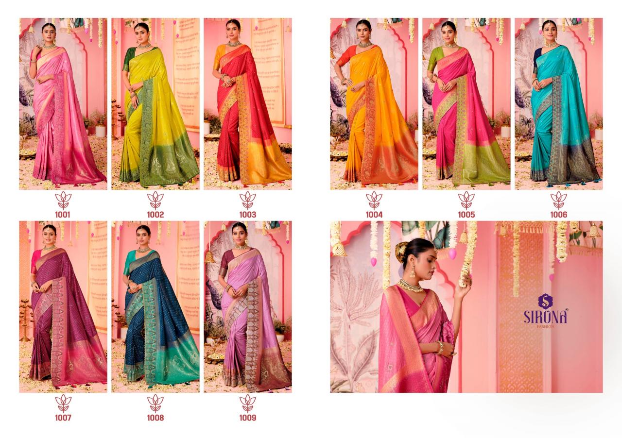 Sirona Shubh Laxami catalog online saree wholesaler in surat