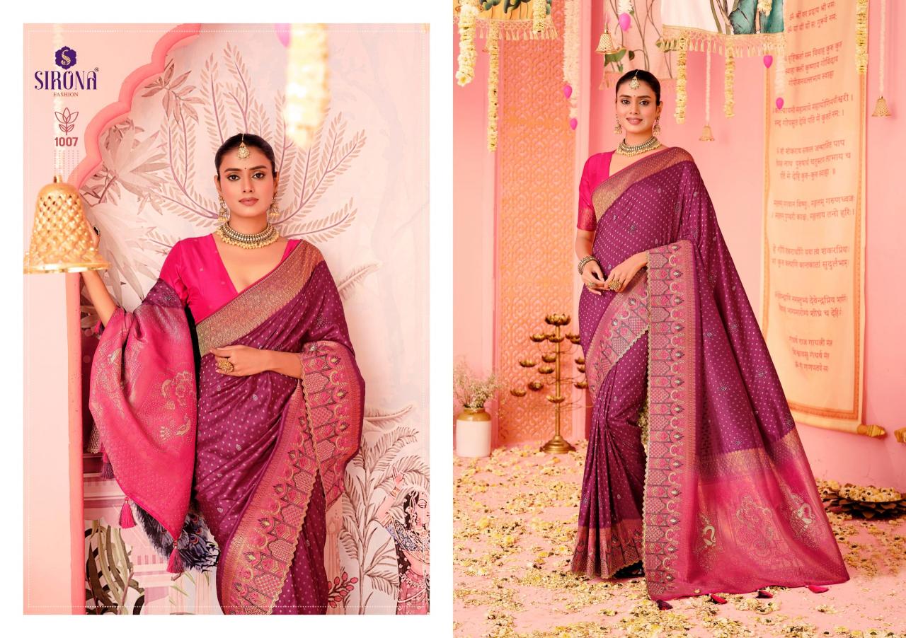 Sirona Shubh Laxami catalog online saree wholesaler in surat