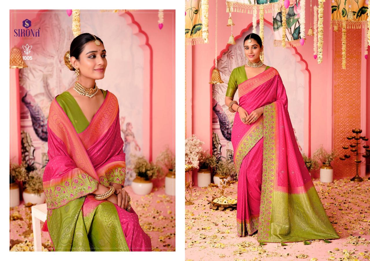 Sirona Shubh Laxami catalog online saree wholesaler in surat