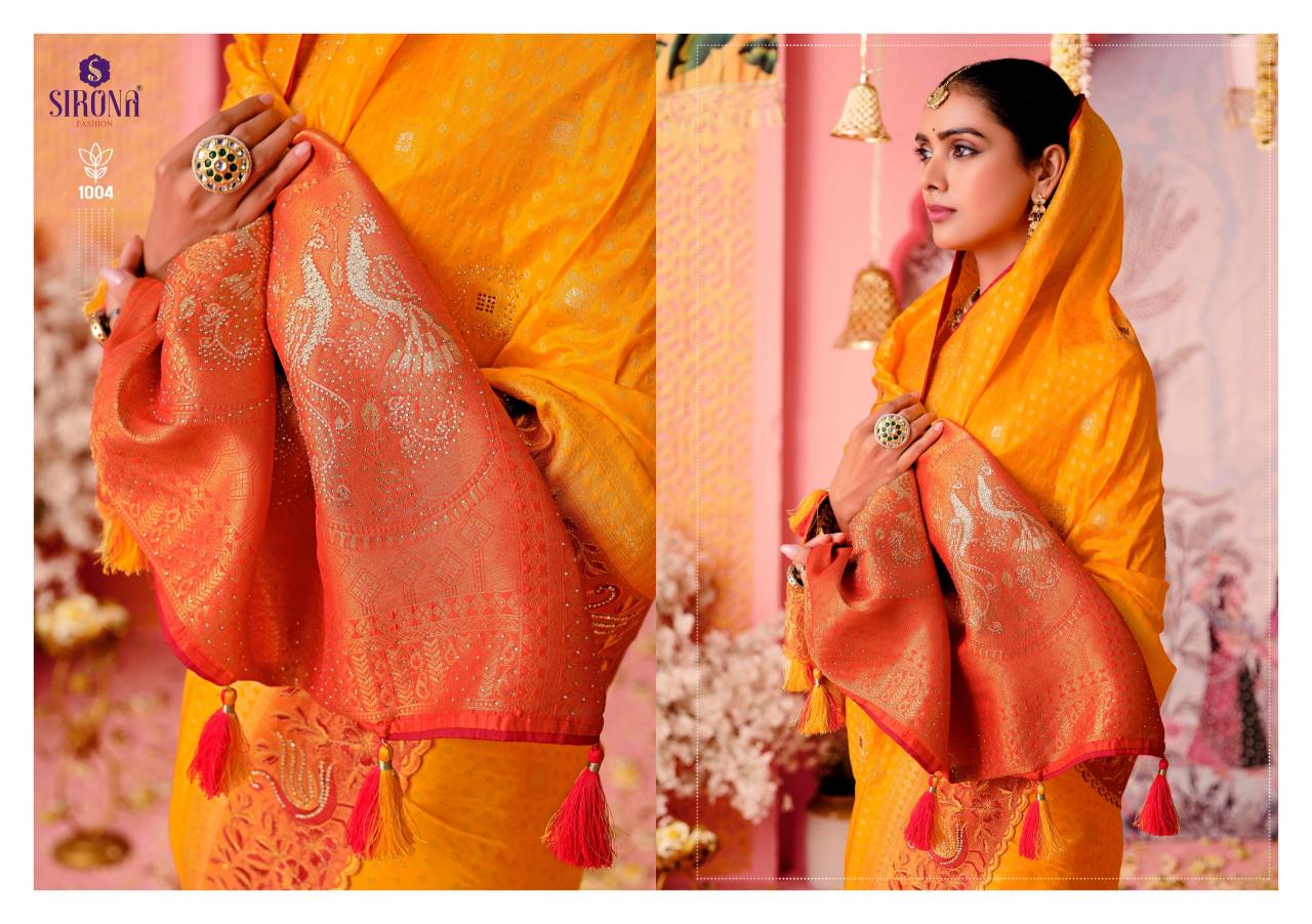 Sirona Shubh Laxami catalog online saree wholesaler in surat