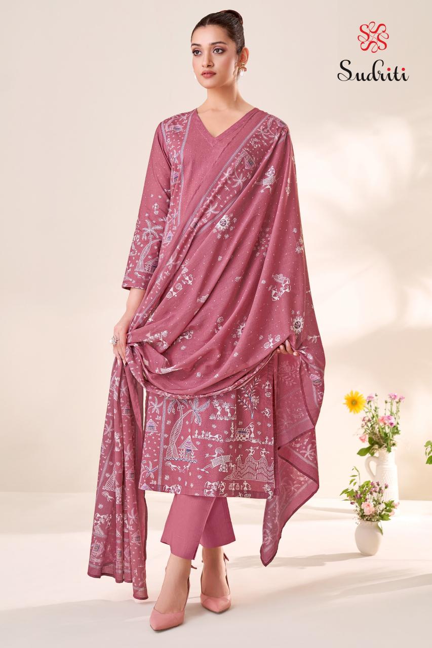 Sudriti Trible Thread vol 2 Catalog wholesale dealers of salwar kameez in ahmedabad