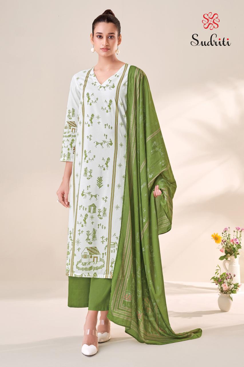 Sudriti Trible Thread vol 2 Catalog wholesale dealers of salwar kameez in ahmedabad