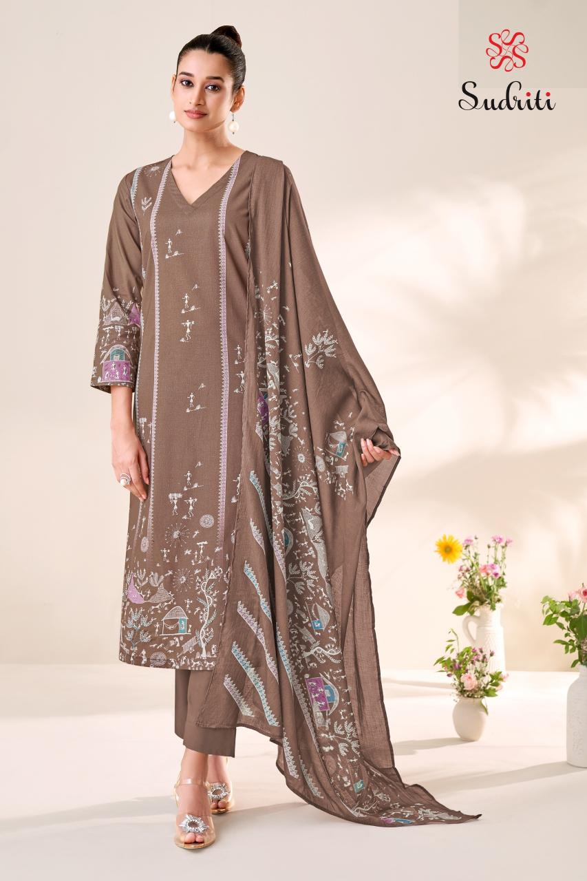 Sudriti Trible Thread vol 2 Catalog wholesale dealers of salwar kameez in ahmedabad