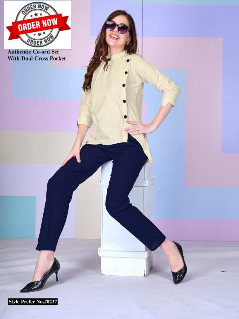 Summer Special VOL.#AT0237 catalog modest co ord sets women