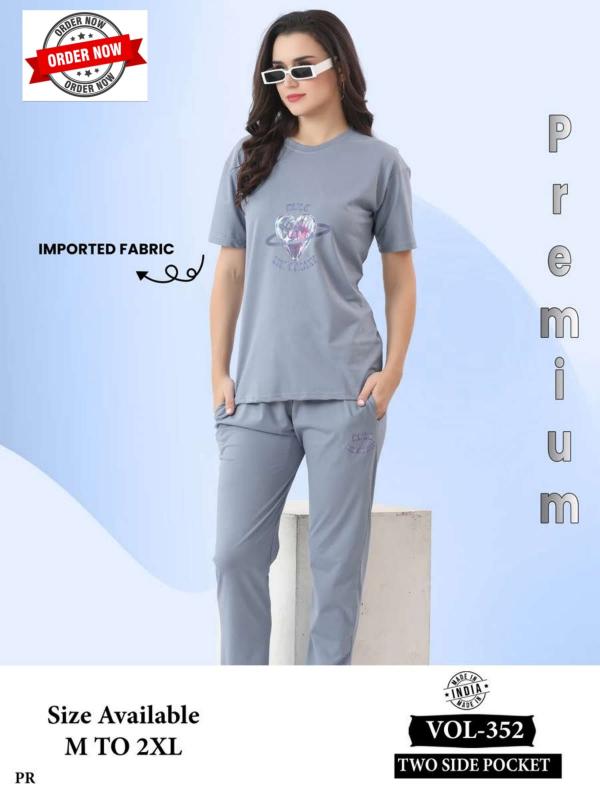 Summer Special VOL.DK 352 Catalog night dress for women 