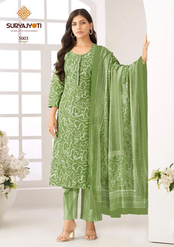 SuryaJyoti Ice Look Vol-05 - Dress Material  - Wholesale Catalog