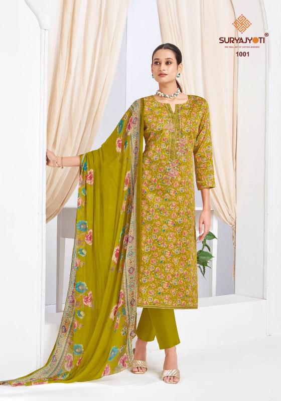 SuryaJyoti Kalpana Vol-01 – Dress Material - Wholesale Catalog