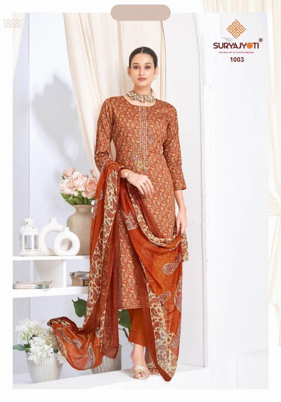 SuryaJyoti Kalpana Vol-01 – Dress Material - Wholesale Catalog
