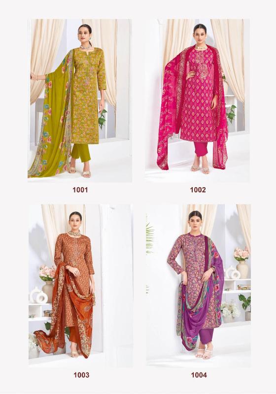 SuryaJyoti Kalpana Vol-01 – Dress Material - Wholesale Catalog
