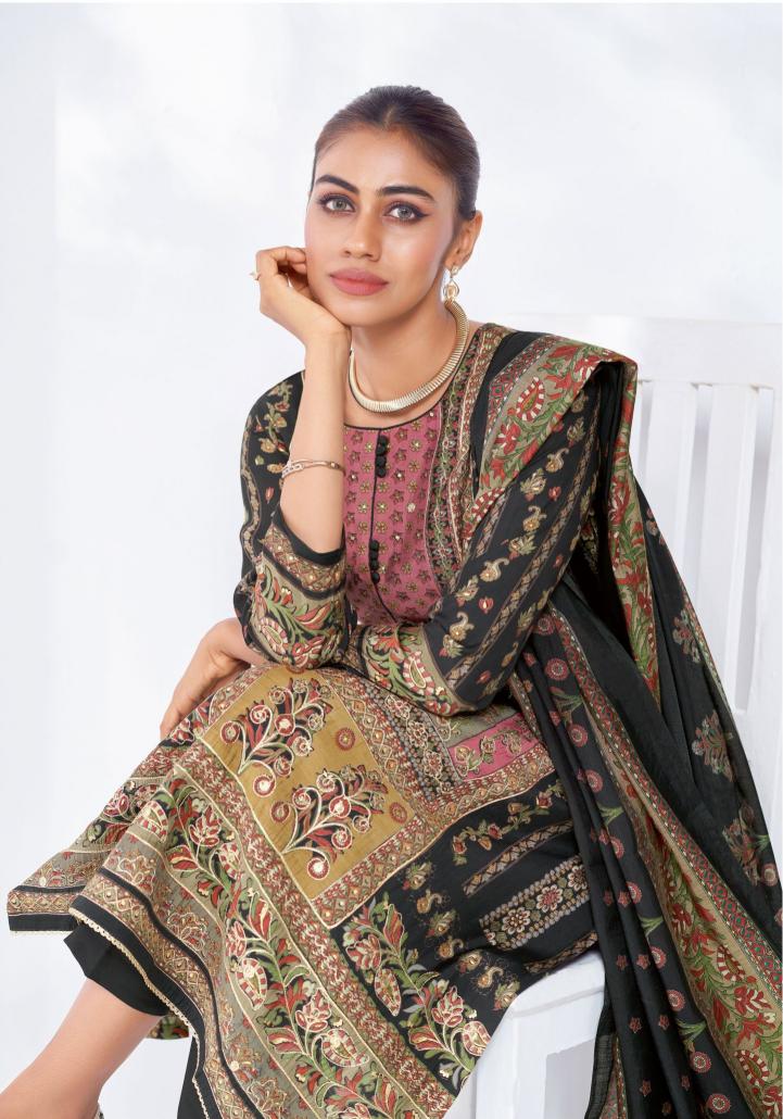 SuryaJyoti Kanchan Vol-04 - Dress Material  - Wholesale Catalog