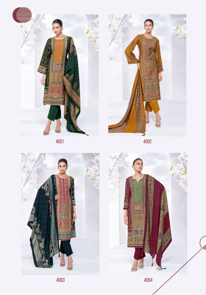 SuryaJyoti Kanchan Vol-04 - Dress Material  - Wholesale Catalog