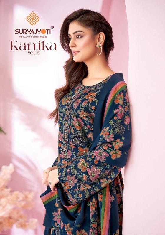 SuryaJyoti Kanika Vol-05 – Dress Material - Wholesale Catalog