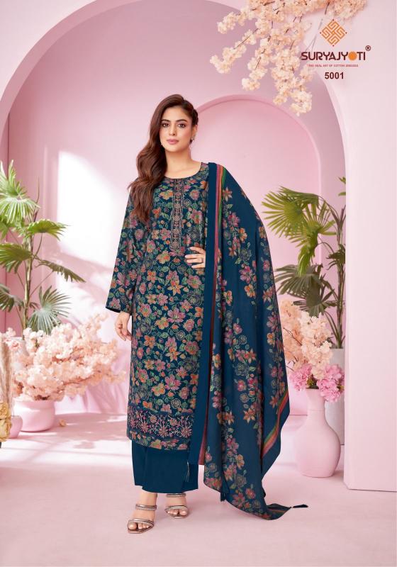 SuryaJyoti Kanika Vol-05 – Dress Material - Wholesale Catalog