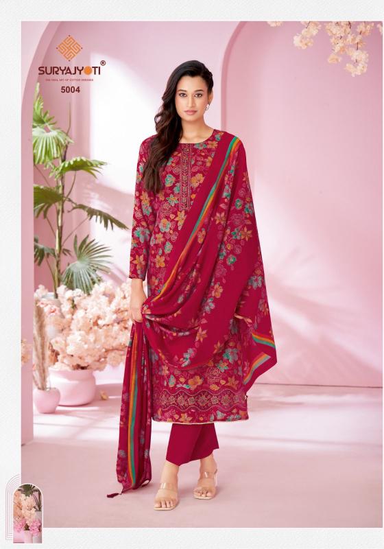 SuryaJyoti Kanika Vol-05 – Dress Material - Wholesale Catalog