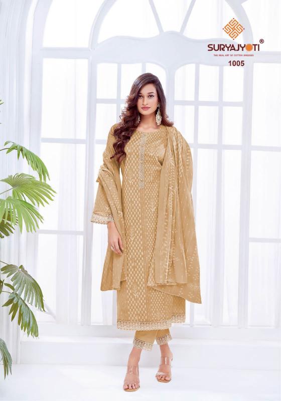 SuryaJyoti Kashvi Vol-01 – Dress Material - Wholesale Catalog