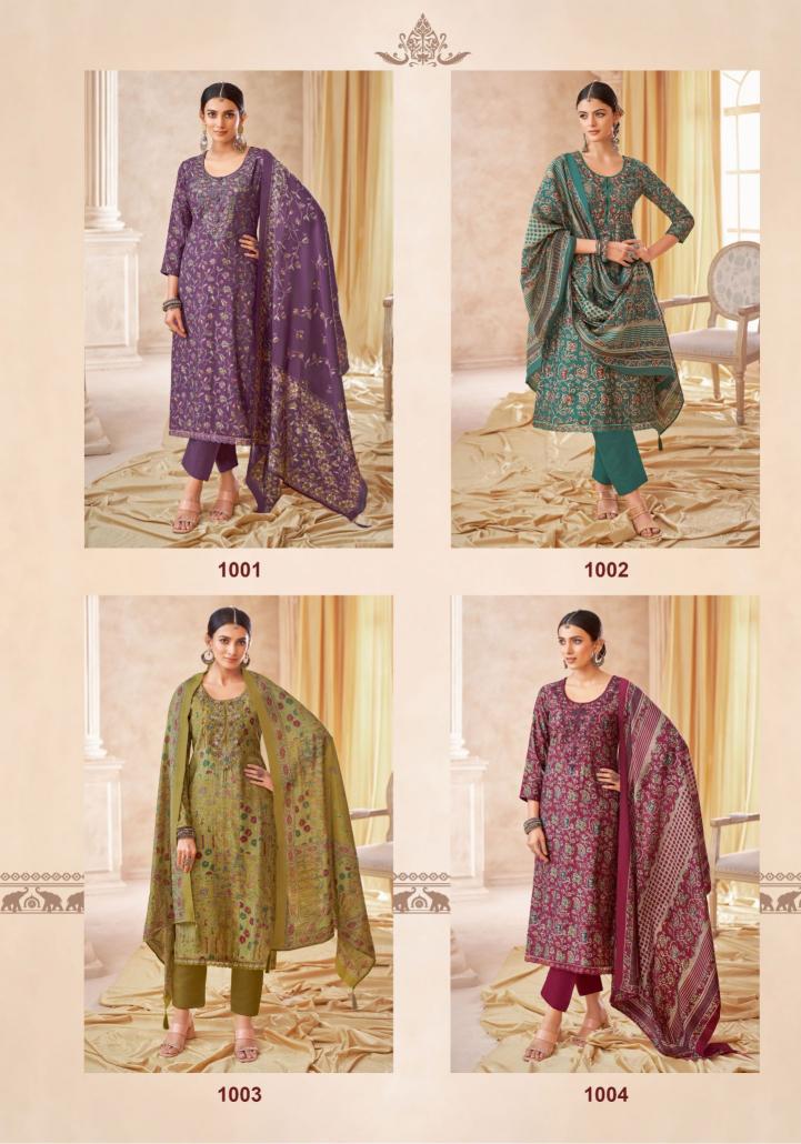 SuryaJyoti Kesha Vol-01 - Dress Material  - Wholesale Catalog
