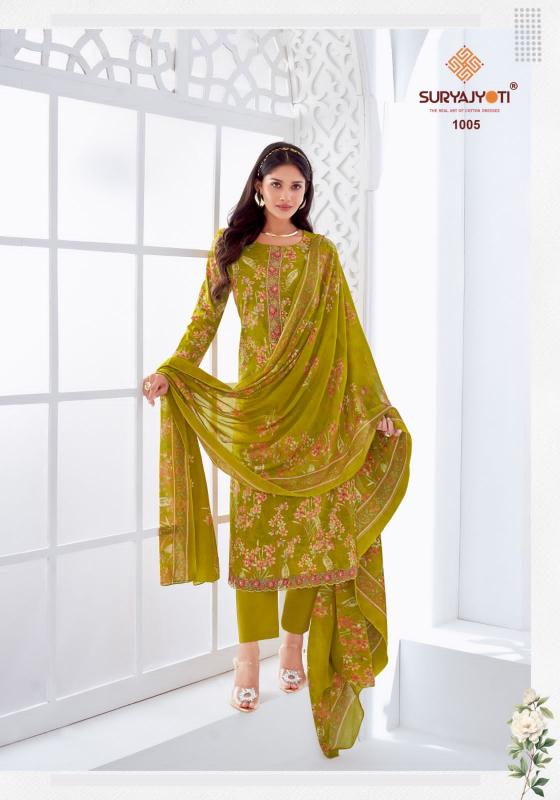 SuryaJyoti Khushboo Vol-01 – Dress Material - Wholesale Catalog