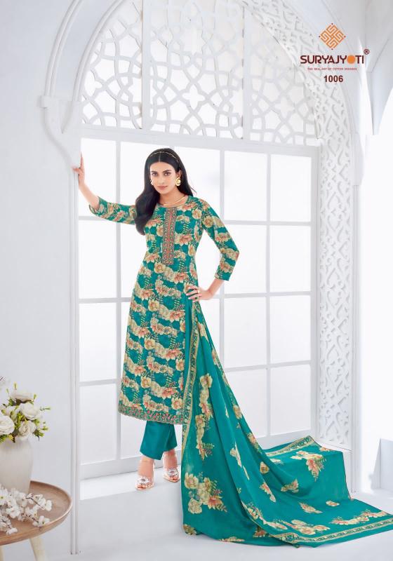 SuryaJyoti Khushboo Vol-01 – Dress Material - Wholesale Catalog