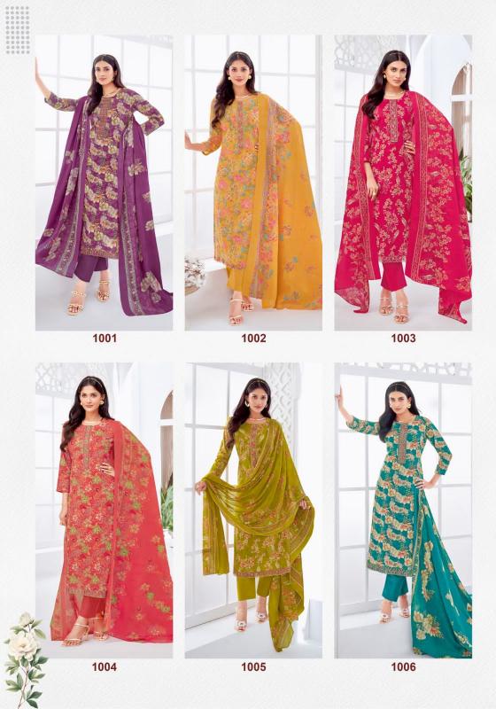 SuryaJyoti Khushboo Vol-01 – Dress Material - Wholesale Catalog