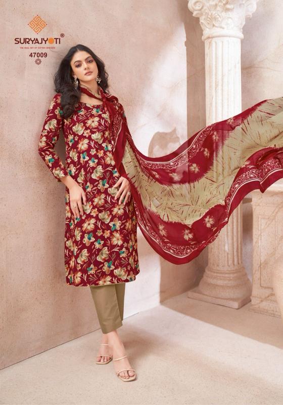 SuryaJyoti Naishaa Vol-47 - Dress Material  - Wholesale Catalog